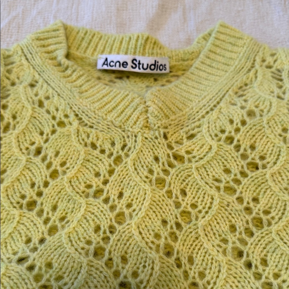 Acne Studios Lemon Knit Vest - Picture 2 of 3